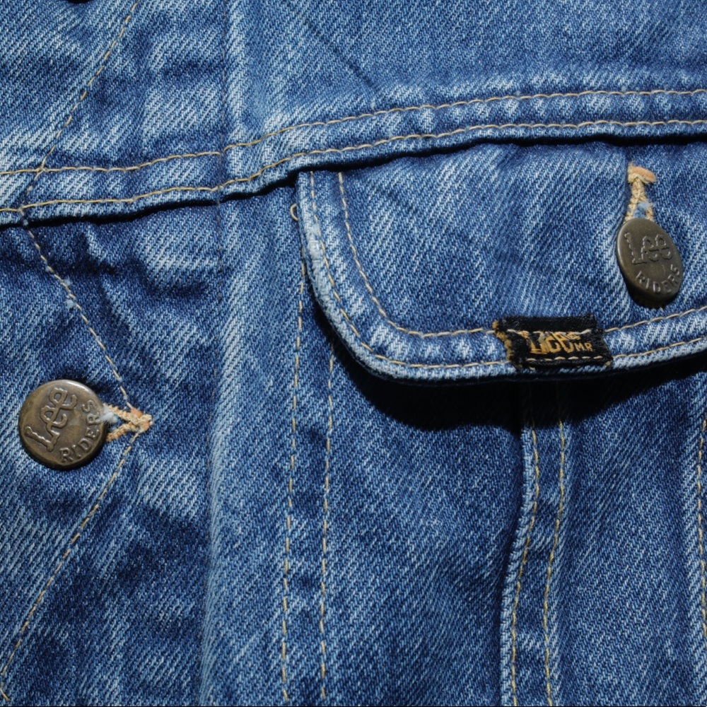 VTG Lee Denim Jacket - Picture 5 of 5